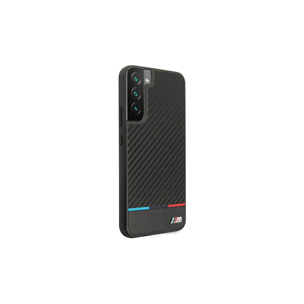Hurtownia GSM - Etui BMW BMHCS22MPUCARTCBK Samsung Galaxy S22+ Plus černá M Collection Triangles - BMW279BLK - {ean13} - Hurt