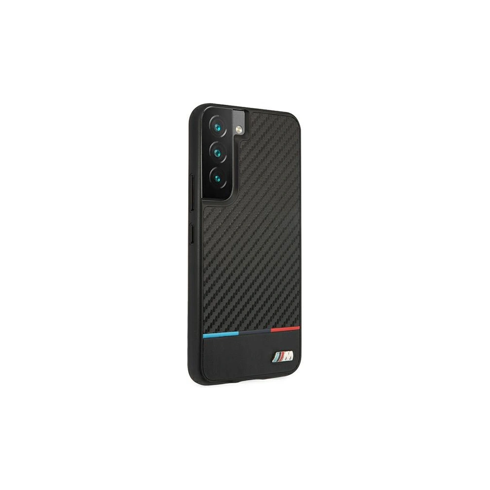 Hurtownia GSM - Etui BMW BMHCS22SPUCARTCBK Samsung Galaxy S22 černá/czarny M Collection Triangles - BMW280BLK - {ean13} - Hurt