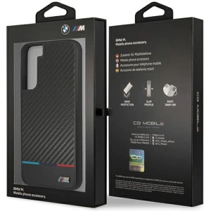 Hurtownia GSM - Etui BMW BMHCS22MPUCARTCBK Samsung Galaxy S22+ Plus black/czarny M Collection Triangles - BMW279BLK - {ean13} - Hurt