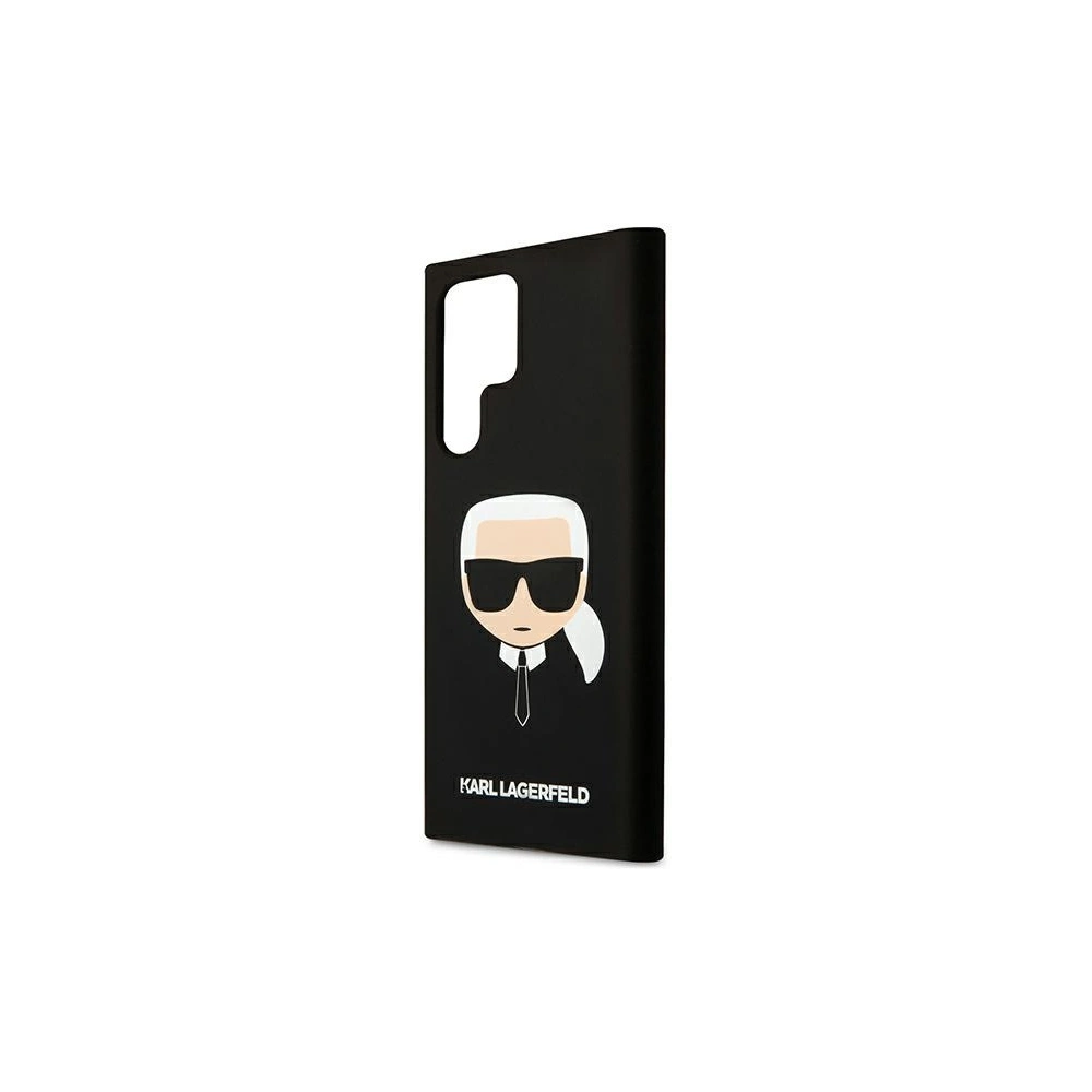 Hurtownia GSM - Case Karl Lagerfeld KLHCS22LSLKHBK Samsung Galaxy S22 Ultra schwarz/black hardcase Silikon Karls Kopf - KLD824BLK - {ean13} - Hurt