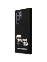Hurtownia GSM - Etui Karl Lagerfeld KLHCS22LSSKCK Samsung Galaxy S22 Ultra hardcase černý/black Silicone Karl & Choupette - KLD826BLK - {ean13} - Hurt