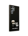 Hurtownia GSM - Etui Karl Lagerfeld KLHCS22LSSKCK Samsung Galaxy S22 Ultra hardcase černý/black Silicone Karl & Choupette - KLD826BLK - {ean13} - Hurt