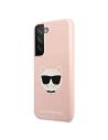 Hurtownia GSM - Etui Karl Lagerfeld KLHCS22MSLCHPI Samsung Galaxy S22+ Plus hardcase różowy/pink Silicone Choupette Head - KLD827PNK - {ean13} - Hurt