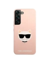 Hurtownia GSM - Etui Karl Lagerfeld KLHCS22MSLCHPI Samsung Galaxy S22+ Plus hardcase różowy/pink Silicone Choupette Head - KLD827PNK - {ean13} - Hurt