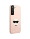 Hurtownia GSM - Etui Karl Lagerfeld KLHCS22MSLCHPI Samsung Galaxy S22+ Plus hardcase różowy/pink Silicone Choupette Head - KLD827PNK - {ean13} - Hurt