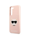 Hurtownia GSM - Etui Karl Lagerfeld KLHCS22MSLCHPI Samsung Galaxy S22+ Plus hardcase różowy/pink Silicone Choupette Head - KLD827PNK - {ean13} - Hurt