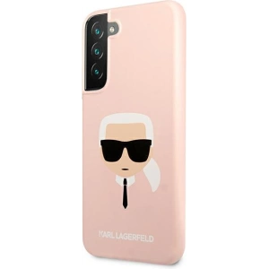 homescreen.pl - Etui Karl Lagerfeld KLHCS22MSLKHPI Samsung Galaxy S22+ Plus rożowy/pink hardcase Silicone Karl`s Head