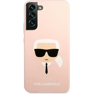homescreen.pl - Etui Karl Lagerfeld KLHCS22MSLKHPI Samsung Galaxy S22+ Plus rożowy/pink hardcase Silicone Karl`s Head