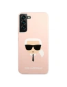 Hurtownia GSM - Etui Karl Lagerfeld KLHCS22MSLKHPI Samsung Galaxy S22+ Plus růžový/pink hardcase Silicone Karl`s Head - KLD829PNK - {ean13} - Hurt