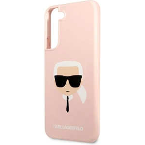 homescreen.pl - Etui Karl Lagerfeld KLHCS22MSLKHPI Samsung Galaxy S22+ Plus rożowy/pink hardcase Silicone Karl`s Head