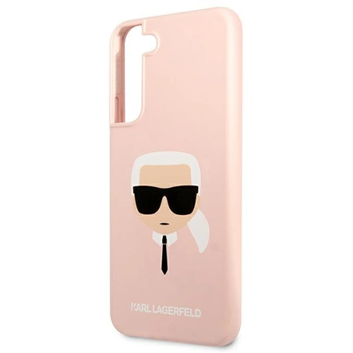 homescreen.pl - Etui Karl Lagerfeld KLHCS22MSLKHPI Samsung Galaxy S22+ Plus rożowy/pink hardcase Silicone Karl`s Head