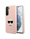 homescreen.pl - Etui Karl Lagerfeld KLHCS22SSLCHPI Samsung Galaxy S22 hardcase różowy/pink Silicone Choupette Head