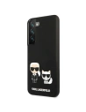 Wholesale Karl Lagerfeld KLHCS22MSSKCK Samsung Galaxy S22+ Plus hardcase black Silicone Karl & Choupette - KLD831BLK - {ean13} - Hurt