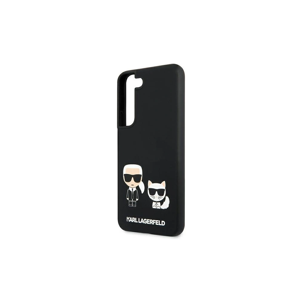 Hurtownia GSM - Etui Karl Lagerfeld KLHCS22MSSKCK Samsung Galaxy S22+ Plus hardcase černý/black Silicone Karl & Choupette - KLD831BLK - {ean13} - Hurt