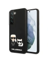homescreen.pl - Etui Karl Lagerfeld KLHCS22SSSKCK Samsung Galaxy S22 hardcase czarny/black Silicone Karl & Choupette