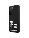 Hurtownia GSM - Etui Karl Lagerfeld KLHCS22SSSKCK Samsung Galaxy S22 hardcase czarny/black Silicone Karl & Choupette - KLD833BLK - {ean13} - Hurt