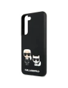 Hurtownia GSM - Etui Karl Lagerfeld KLHCS22SSSKCK Samsung Galaxy S22 hardcase czarny/black Silicone Karl & Choupette - KLD833BLK - {ean13} - Hurt