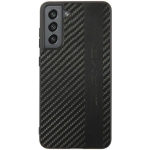 Hurtownia GSM - Etui Mercedes AMG AMHCS21FESBLSCA Samsung Galaxy S21 FE czarny/black hardcase Carbon Stripe&Embossed - MRS035BLK - {ean13} - Hurt