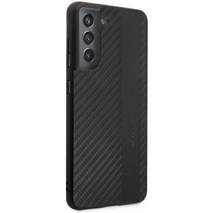 Hurtownia GSM - Etui Mercedes AMG AMHCS21FESBLSCA Samsung Galaxy S21 FE czarny/black hardcase Carbon Stripe&Embossed - MRS035BLK - {ean13} - Hurt