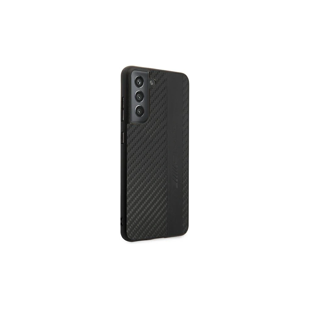 Hurtownia GSM - Etui Mercedes AMG AMHCS21FESBLSCA Samsung Galaxy S21 FE černý/black hardcase Carbon Stripe&Embossed - MRS035BLK - {ean13} - Hurt
