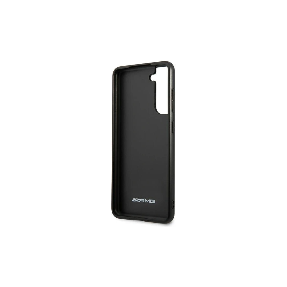 Hurtownia GSM - Etui Mercedes AMG AMHCS21FESGSEBK Samsung Galaxy S21 FE černý/black hardcase Leather Debossed Lines - MRS036BLK - {ean13} - Hurt