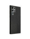 Wholesale Mercedes AMG AMHCS22LBLSCA Samsung Galaxy S22 Ultra black hardcase Carbon Stripe&Embossed - MRS037BLK - {ean13} - Hurt