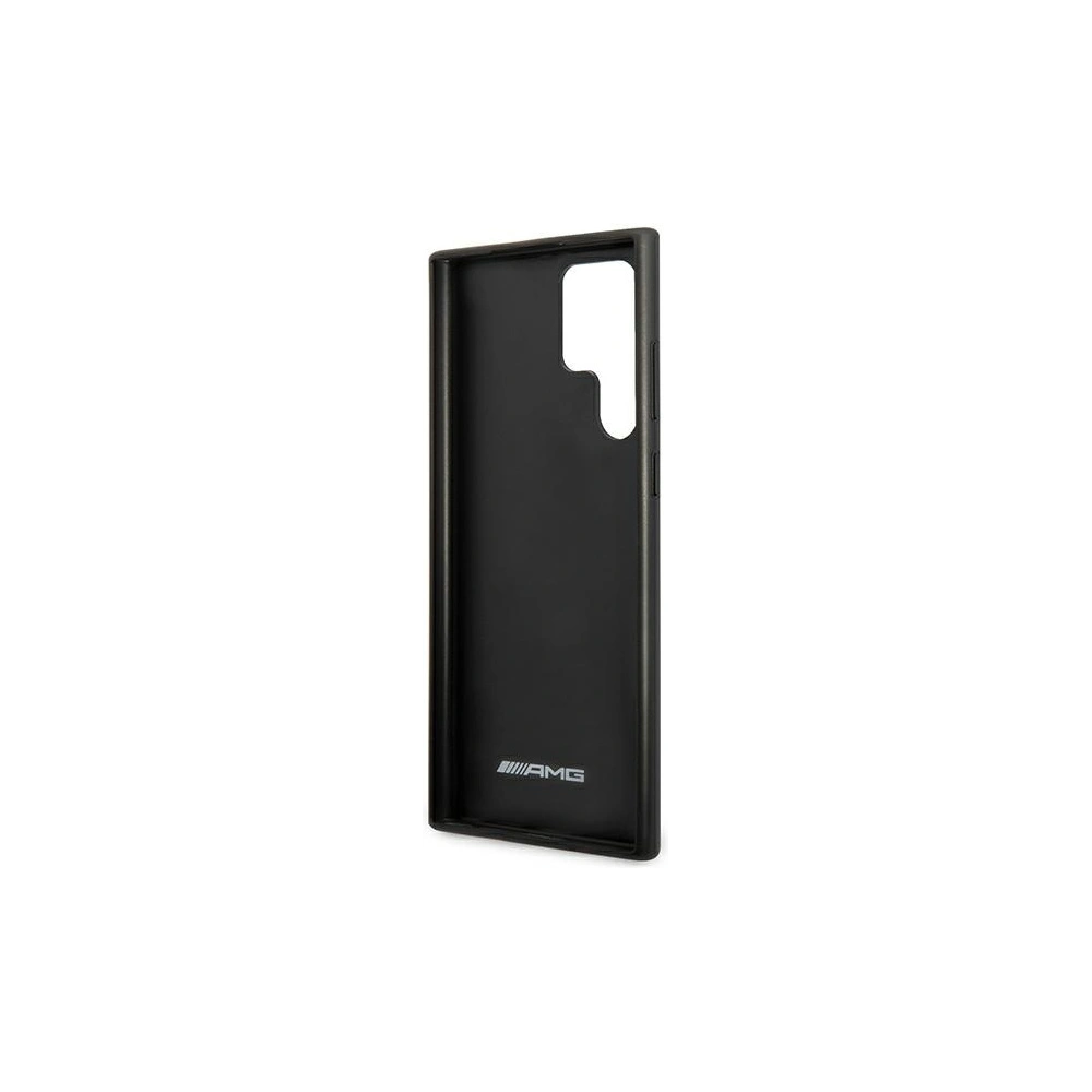 Hurtownia GSM - Etui Mercedes AMG AMHCS22LBLSCA Samsung Galaxy S22 Ultra černý/black hardcase Carbon Stripe&Embossed - MRS037BLK - {ean13} - Hurt