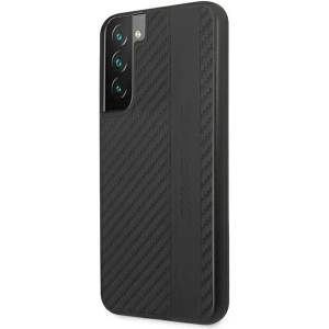 Hurtownia GSM - Etui Mercedes AMG AMHCS22MBLSCA Samsung Galaxy S22+ Plus czarny/black hardcase Carbon Stripe&Embossed - MRS039BLK - {ean13} - Hurt