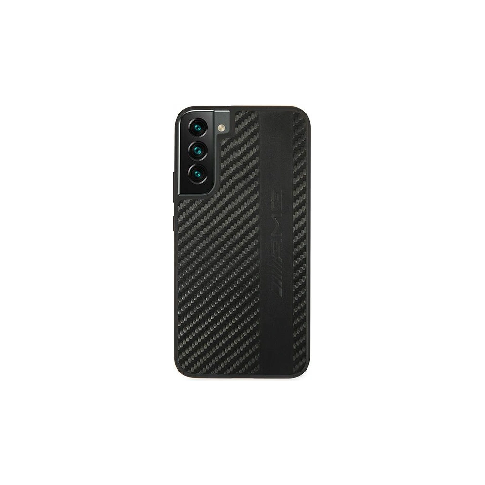 Hurtownia GSM - Etui Mercedes AMG AMHCS22MBLSCA Samsung Galaxy S22+ Plus černý/black hardcase Carbon Stripe&Embossed - MRS039BLK - {ean13} - Hurt