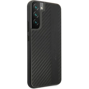 Hurtownia GSM - Etui Mercedes AMG AMHCS22MBLSCA Samsung Galaxy S22+ Plus czarny/black hardcase Carbon Stripe&Embossed - MRS039BLK - {ean13} - Hurt