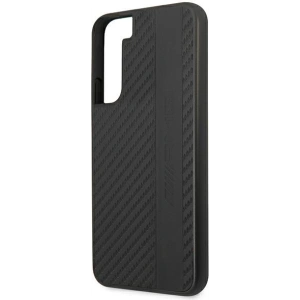 Hurtownia GSM - Etui Mercedes AMG AMHCS22MBLSCA Samsung Galaxy S22+ Plus czarny/black hardcase Carbon Stripe&Embossed - MRS039BLK - {ean13} - Hurt