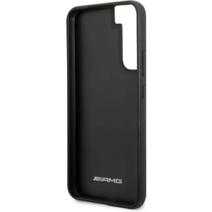 Hurtownia GSM - Etui Mercedes AMG AMHCS22MBLSCA Samsung Galaxy S22+ Plus czarny/black hardcase Carbon Stripe&Embossed - MRS039BLK - {ean13} - Hurt