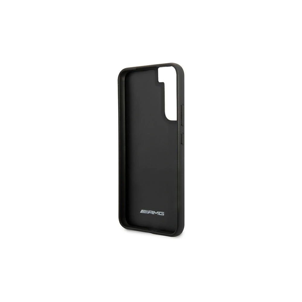 Hurtownia GSM - Etui Mercedes AMG AMHCS22MBLSCA Samsung Galaxy S22+ Plus černý/black hardcase Carbon Stripe&Embossed - MRS039BLK - {ean13} - Hurt