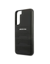 Wholesale Mercedes AMG AMHCS22MGSEBK Samsung Galaxy S22+ Plus black hardcase Leather Debossed Lines - MRS040BLK - {ean13} - Hurt