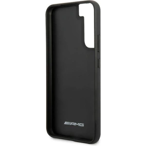 Hurtownia GSM - Etui Mercedes AMG AMHCS22MGSEBK Samsung Galaxy S22+ Plus czarny/black hardcase Leather Debossed Lines - MRS040BLK - {ean13} - Hurt