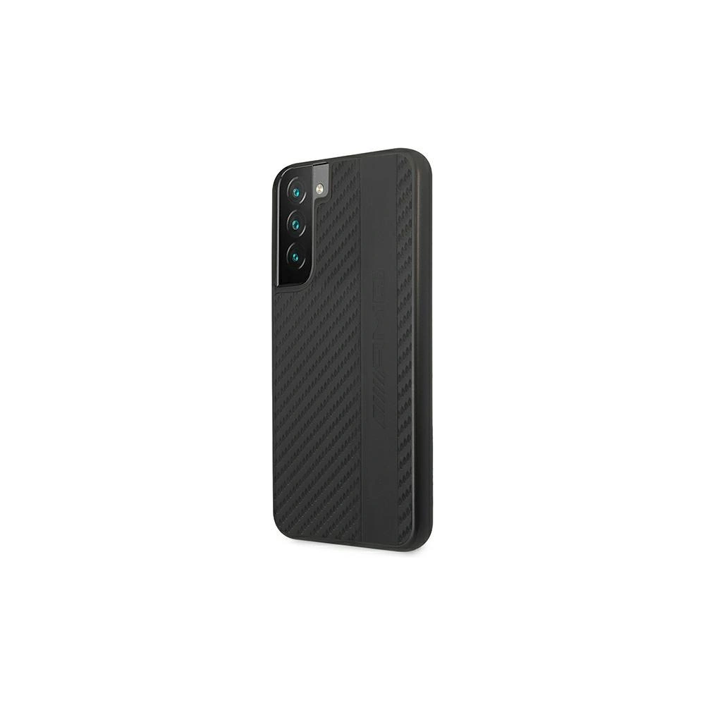 Hurtownia GSM - Etui Mercedes AMG AMHCS22SBLSCA Samsung Galaxy S22 černý/black hardcase Carbon Stripe&Embossed - MRS041BLK - {ean13} - Hurt
