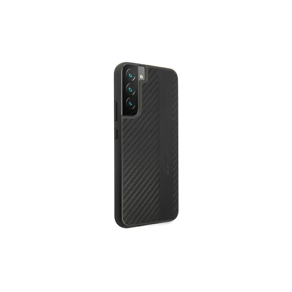 Hurtownia GSM - Etui Mercedes AMG AMHCS22SBLSCA Samsung Galaxy S22 černý/black hardcase Carbon Stripe&Embossed - MRS041BLK - {ean13} - Hurt