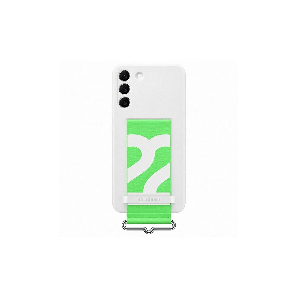 Hurtownia GSM - Etui Samsung Galaxy S22 EF-GS901TW biały/white Silicone Cover Strap - SMG551WHT - {ean13} - Hurt