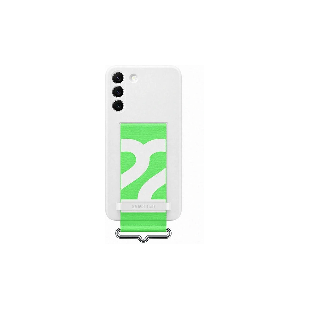 Wholesale Samsung Galaxy S22+ Plus EF-GS906TW white Silicone Cover Strap - SMG553WHT - {ean13} - Hurt