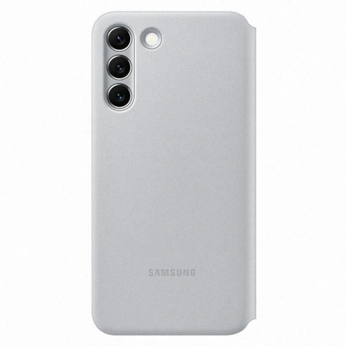 homescreen.pl - Etui Samsung Galaxy S22+ Plus EF-NS906PJ jasno szary/light gray LED View Cover