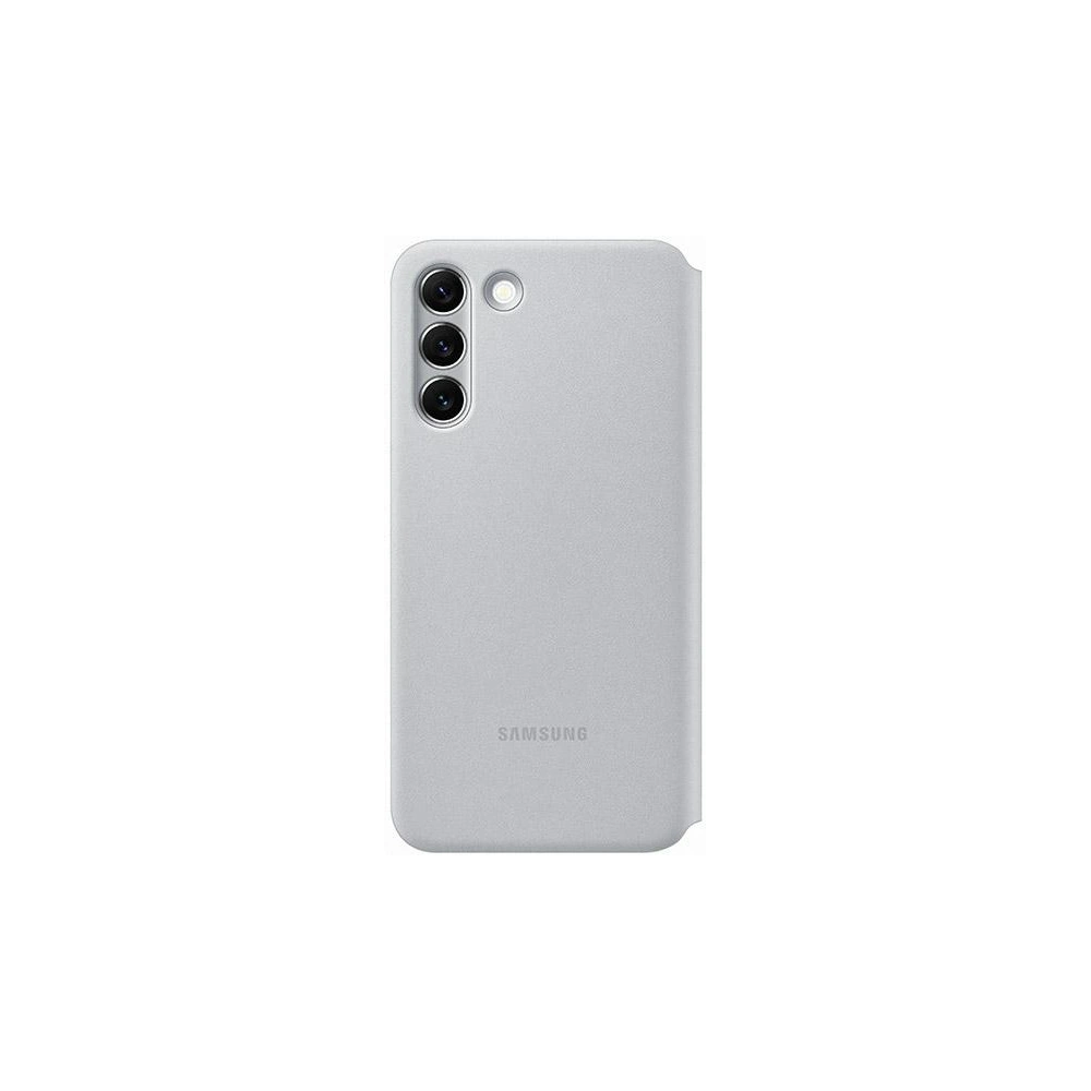 Hurtownia GSM - Etui Samsung Galaxy S22+ Plus EF-NS906PJ jasno szary/light gray LED View Cover - SMG567GRY - {ean13} - Hurt