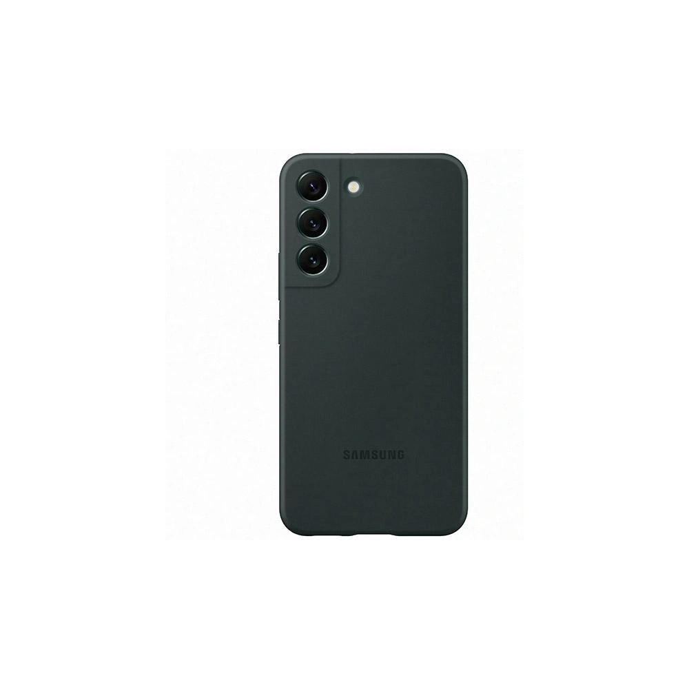 Hurtownia GSM - Etui Samsung Galaxy S22 EF-PS901TG tmavě zelená/dark green Silicone Cover - SMG571GRN - {ean13} - Hurt