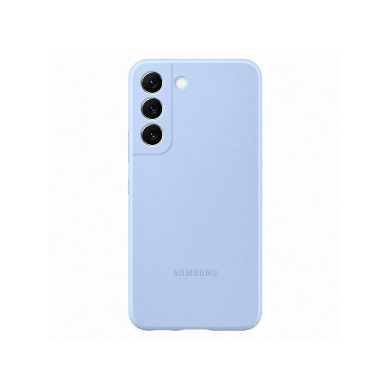 Hurtownia Samsung - 8806092992665 - SMG572BLU - Etui Samsung Galaxy S22 EF-PS901TL niebieski/sky blue Silicone Cover - B2B homescreen