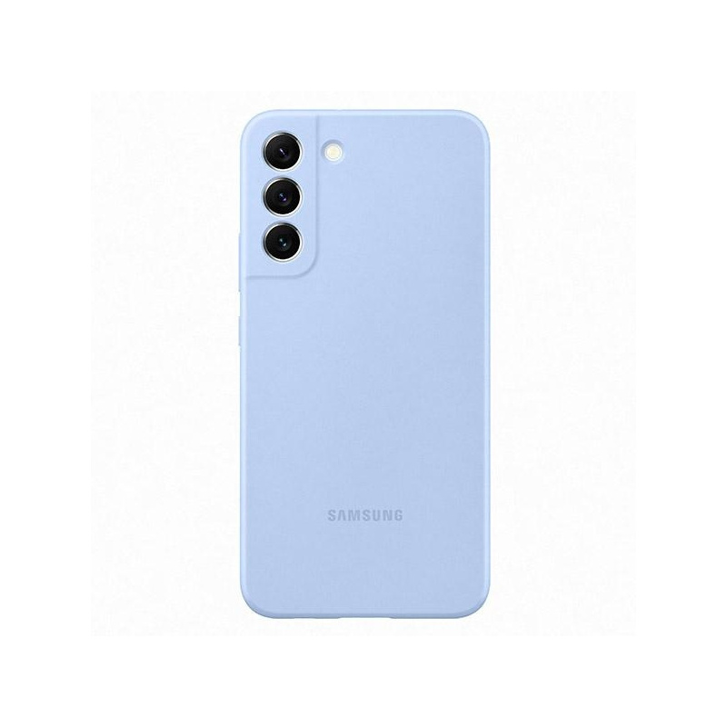 Hurtownia Samsung - 8806092992597 - SMG575BLU - Etui Samsung Galaxy S22+ Plus EF-PS906TL niebieski/sky blue Silicone Cover - B2B homescreen
