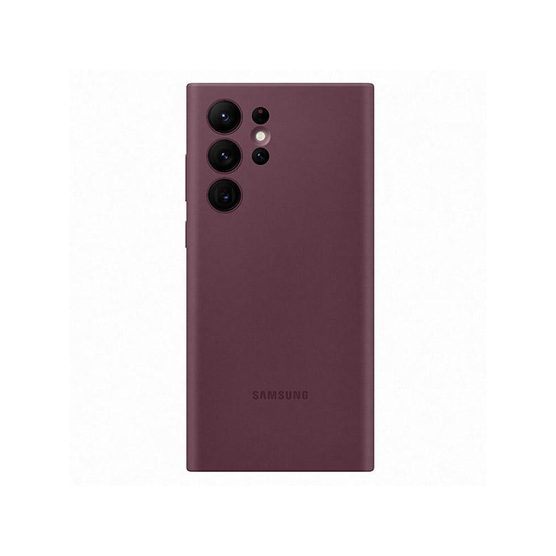 Hurtownia Samsung - 8806092992528 - SMG578BRG - Etui Samsung Galaxy S22 Ultra EF-PS908TE burgund/burgundy Silicone Cover - B2B homescreen