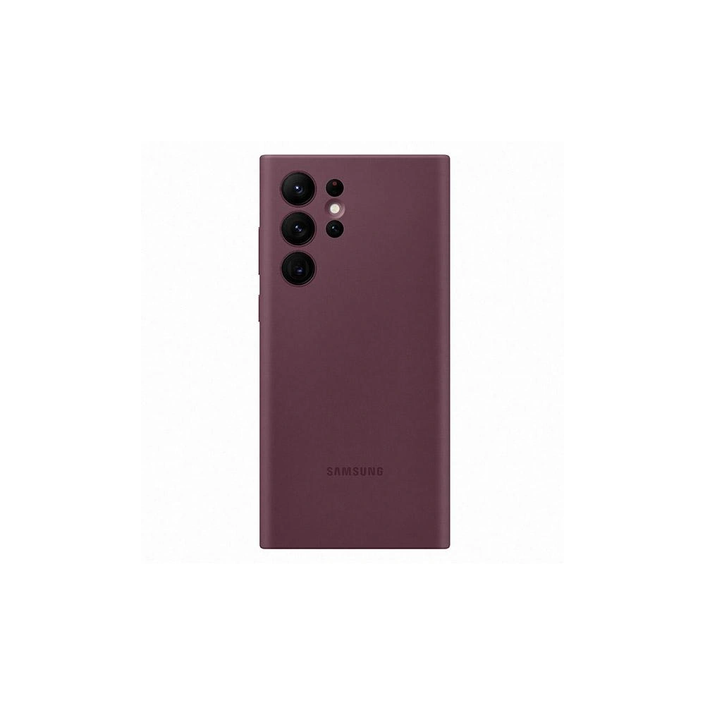 Hurtownia GSM - Etui Samsung Galaxy S22 Ultra EF-PS908TE burgund/burgundy silikonový kryt - SMG578BRG - {ean13} - Hurt