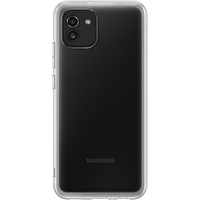 Hurtownia Samsung - 8806092933941 - SMG582CL - Etui Samsung Galaxy A03 EF-QA036TT Clear Cover Transparent - B2B homescreen