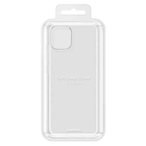 Etui Samsung Galaxy A03 EF-QA036TT Clear Cover Transparent