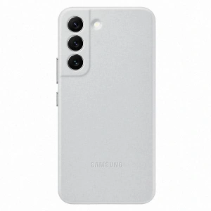 Hurtownia GSM - Etui Samsung Galaxy S22 EF-VS901LJ jasnoszary/light gray Leather Cover - SMG595GRY - {ean13} - Hurt