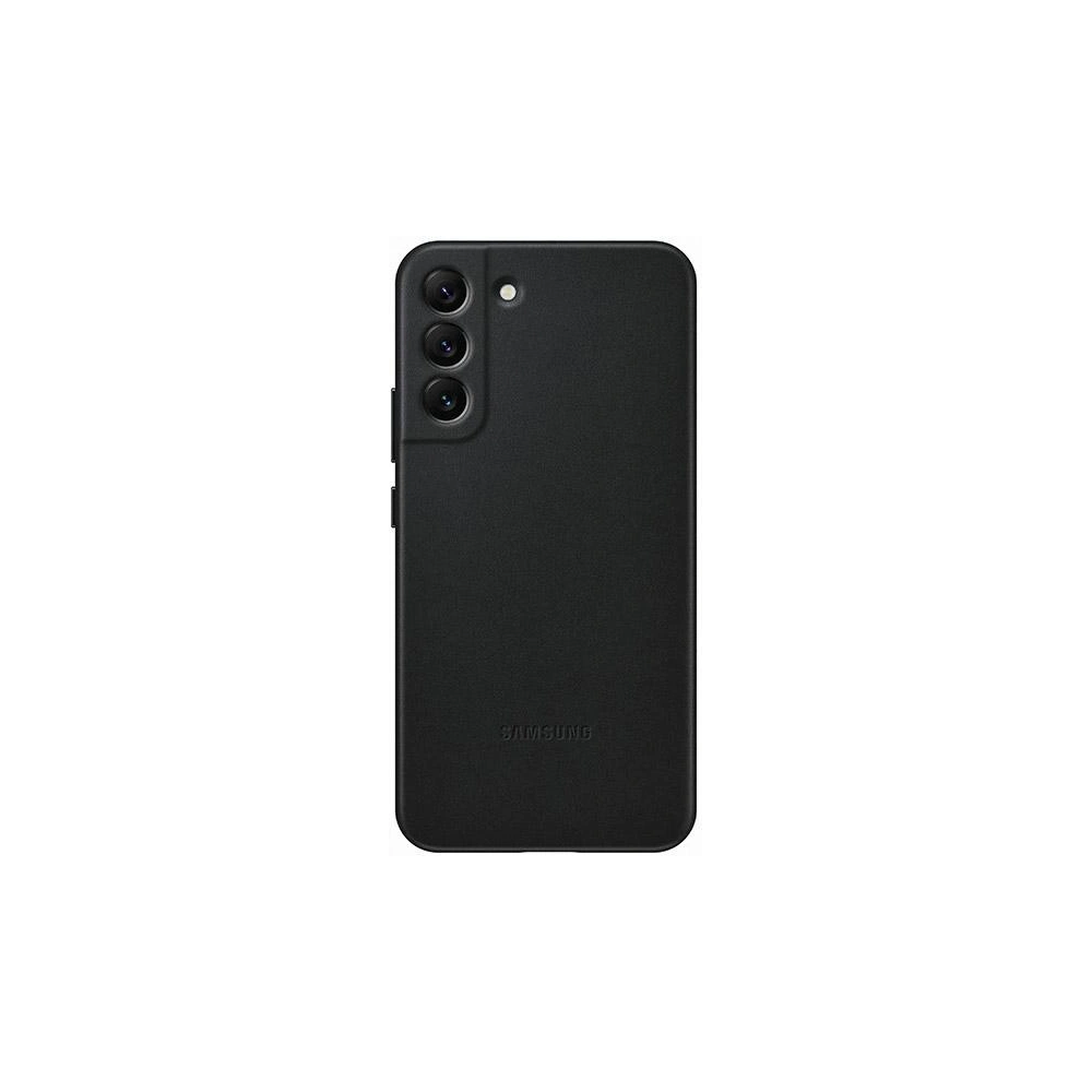 Wholesale Samsung Galaxy S22+ Plus EF-VS906LB black Leather Cover - SMG596BLK - {ean13} - Hurt